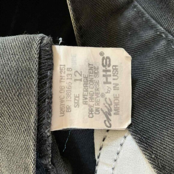 Women's Chic High-waist Denim Shorts - Sz.12 - Picture 4 of 4